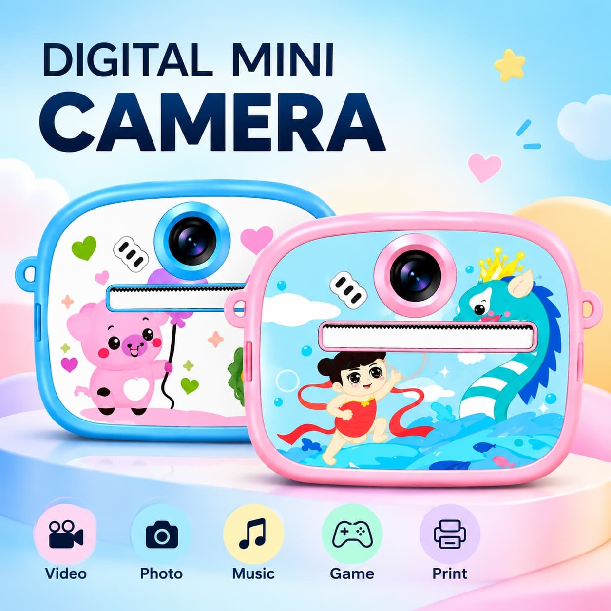 Kids Instant Print Digital Camera